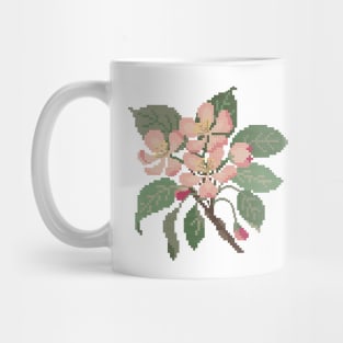 Arkansas Michigan State Flower Apple Blossom Mug